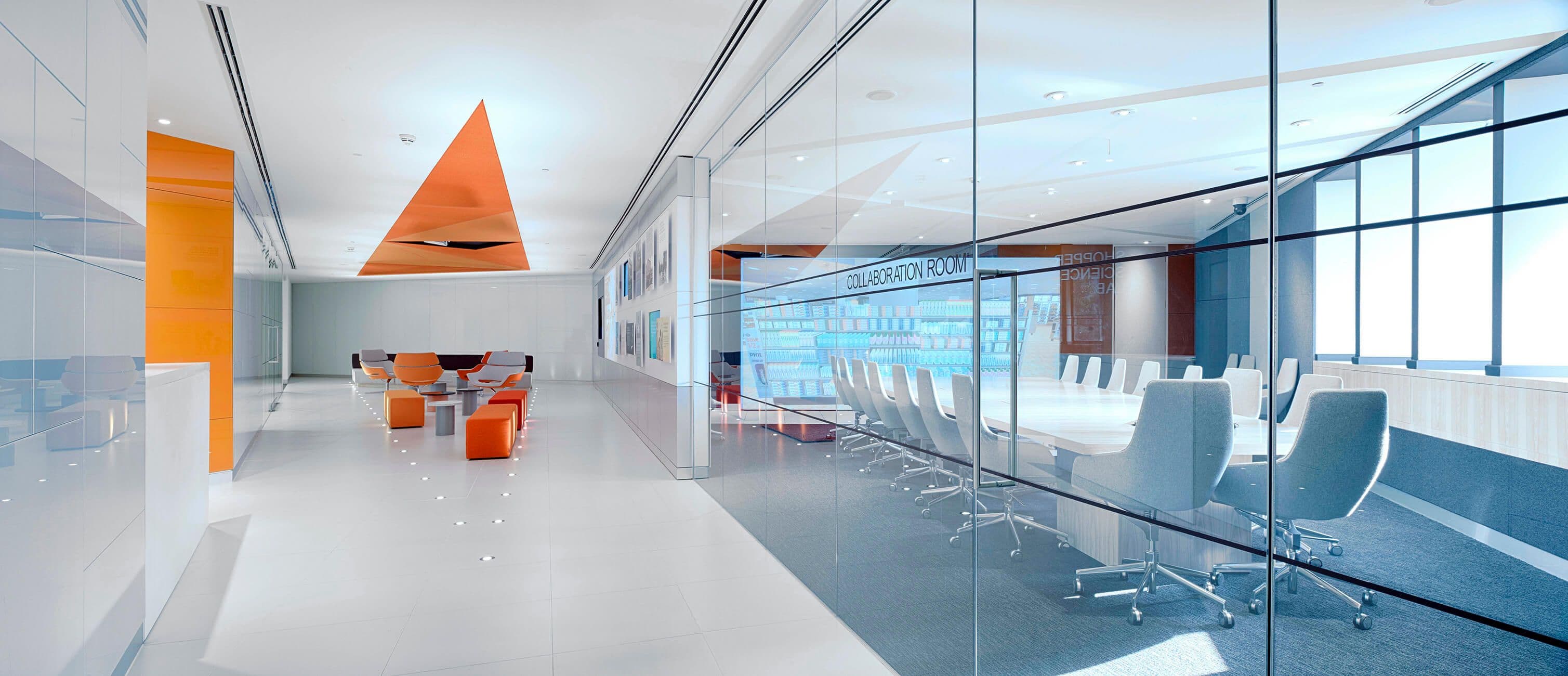 Interior of the GSK Shopper Science Lab